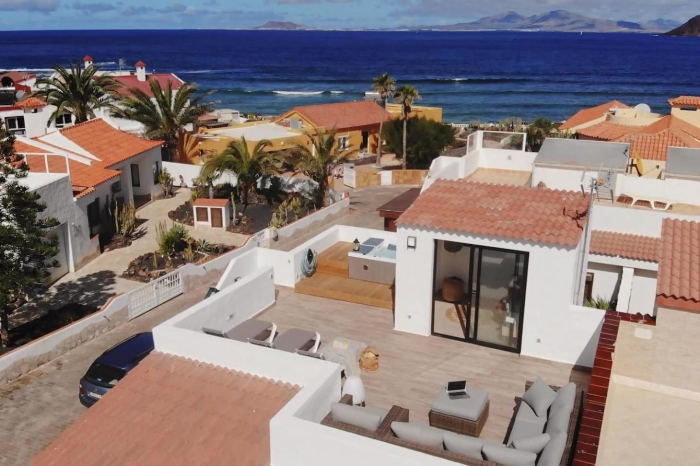 Villa Aloha Jacuzzi Y Vistas Al Mar Corralejo Eksteriør bilde